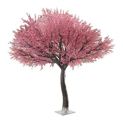 China Factory direct sale durable fake led peach blossom artificial peach tree for indoor and outdoor decor for sale