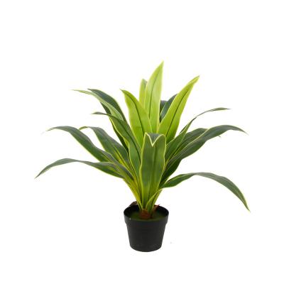 China Newcomers High Simulation Realistic Indoor Outdoor Outdoor Plant Fragrans New Arrivals Artificial Dracaena Fragrans For Hotel Living Room for sale