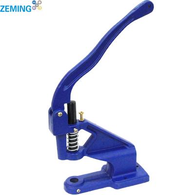 China Eco - Friendly Hand Press Snap Button Tying Machine Manual Grommet Install Green Machine for sale