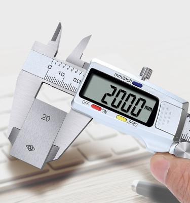 China Demension Inner Outer Diameter Hand Tool Gauge Digital Vernier Gauge With LCD Screen Inch/Millimeter Conversion for sale