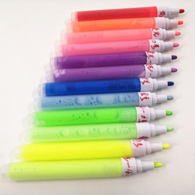 China Diy Paper Non - Toxic Multi Colors Painting Fluorescent Acrylic Paint Marker for sale