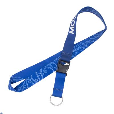 China Wholesale Promotion Custom Polyester Customized Gift Lanyard With Logo for sale