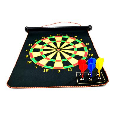 China New Home Indoor Sport Double Dartboard Magnetic Flocking Target for sale