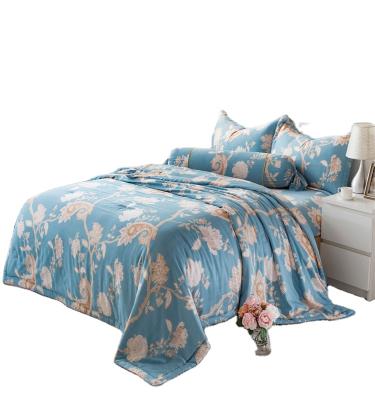 China Disposable High Quality Single Bedding Set Modal Tencel Comforter Set Bedding for sale