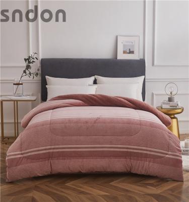 China King Size Warm Winter Single Blanket Comforter Baby Blanket Hot Selling Red Chiffon for sale