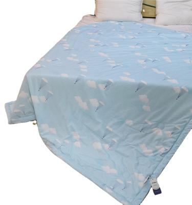 China Home Running Lot Baby Printed Microfiber Quilt Polyester Blanket Kids Quilted Bedspread for sale