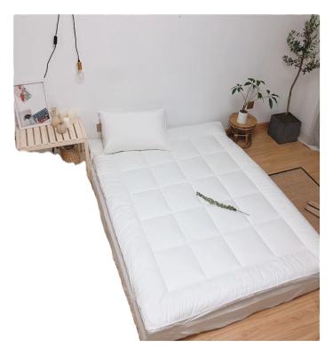 China High Quality Foldable Down Mattress Filling Mattress Pad Cotton Topper for sale