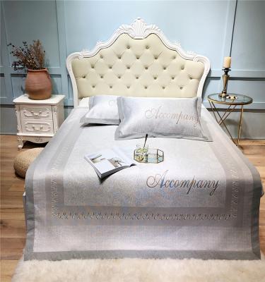 China Breathable Large Cool Silk Carpet Printed Fabric Mattress King Latex Mattress Queen Ice Bed Breathable for sale