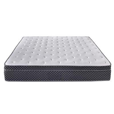 China Massage Memory Foam Pocket Spring Twin Hybrid Mattress Latex Orthopedic Mattress for sale