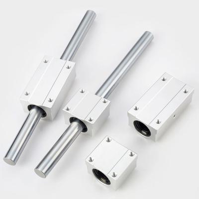 China CNC Machining Parts SCS16UU SCS20UU SCS25UU CNC Linear Rail Slider Round Aluminum Linear Block for sale