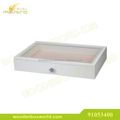 China Unique Design Universal Jewelry Display Box Tray Box Display For Rings Necklace Earrings Pendant Bracelet for sale