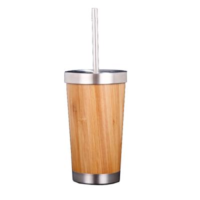 China PORTABLE Vacuum Wall Stainless Steel Coffee Travel Thermal Sealed Insulated Double Tumblers with Lid and Straw 400ml for sale