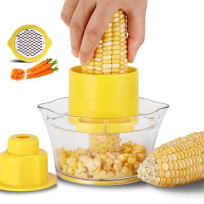 China Viable Creative Home Use Multifunctional Corn Garlic Vegetable Peeler Kitchen Skinning Accessories for sale