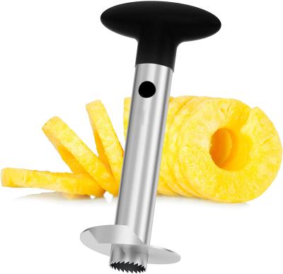 China Viable Hollow Pineapple Core Remover Tool Kitchen Pineapple Cutter Peeler Pineapple Punch and Slicer for sale