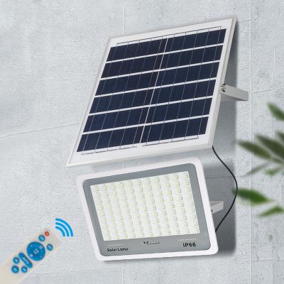 China Garden Outdoor Solar Power Led Flood Light Wonderful Color With 300w Remote Control for sale