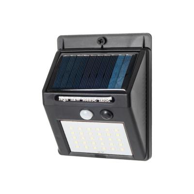 China Outdoor Waterproof Wall Garden Lights Solar Soalr 6500k Lights With Motion Sensor for sale