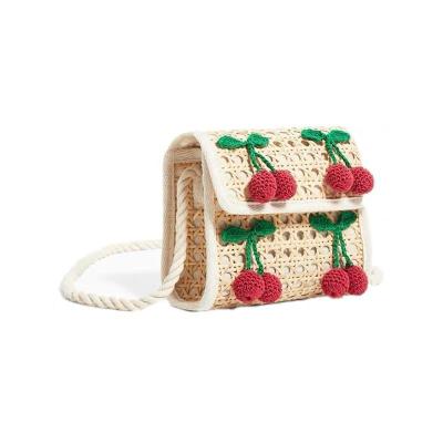 China Factory Sale High Quality Women Bead Mini Beaded Shoulder Bag Wooden Beads Party Handbag Bags for sale