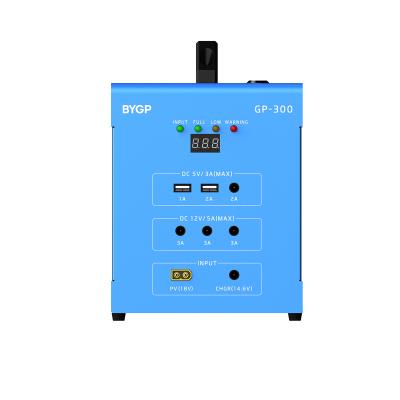 China GP-300 Outdoor Portable Outdoor Camping Mobile Phone Charging Solar Power Station, Home Solar System for sale