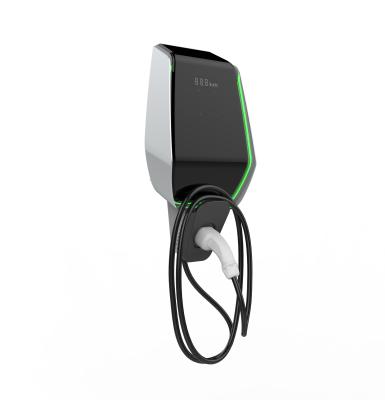 China Design Award IP54 Electric Car AC Charging Pile Veichles SI 7KW Charging Stations for sale