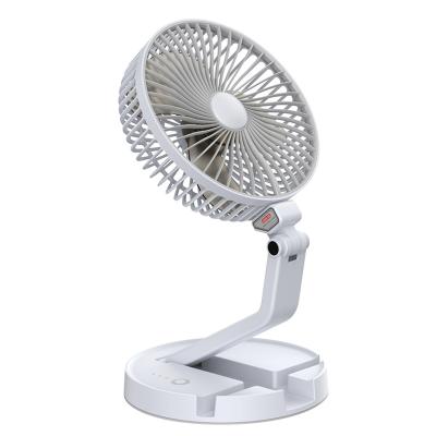 China Modern Rechargeable USB Folding Fan Floor And Table Fan With Three Models for sale