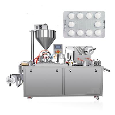 China Automatic Vertical Food Candy Blister Machine Tablet Blister Packaging Machine PVC Aluminum Foil Wrapping Equipment for sale