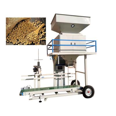 China Electric Food Granular Materials Packaging Scaler For Bigger Stone Plastic Particle Granule Packing Scaleing Price for sale