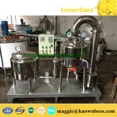 China NEW TYPE vacuum separate honey bee honey 1 ton/honey thickening machine for sale