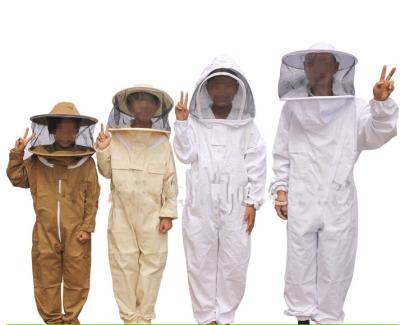 China Cotton Reflective Safety Child Beekeeping Overall White Suit for sale