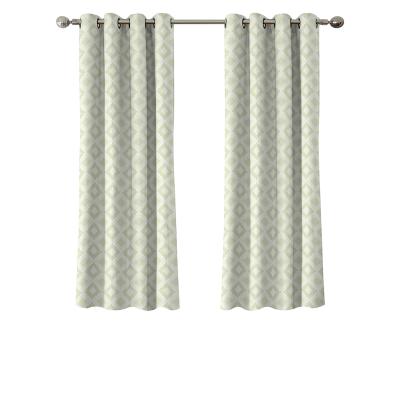 China Two Tone Latest High Quality Fabric ready made two Tone Curtains for sale