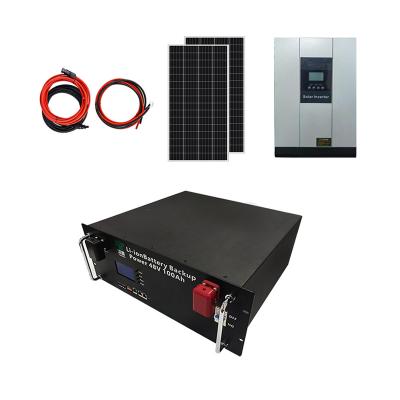 China Solar Kit 2560wh Lifepo4 External Solar Home Power Projects Kit 2560wh Lifepo4 Grid System Kitoff Iron Phosphate Iron Battery Solar Battery for sale