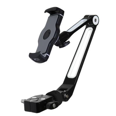 China Multi-angle Desktop Foldable Clamp Magnetic Mobile Phone Holder for sale