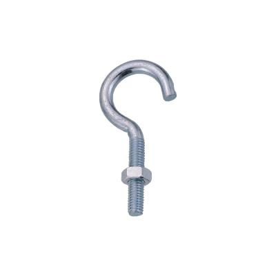 China General Industry Customized m4 m5 m6 m8 silver screw in J cup hook for sale