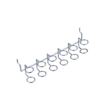 China Hook For Store 3.7x232.7mm Multi-Ring Pegboard Galvanized Hook for sale