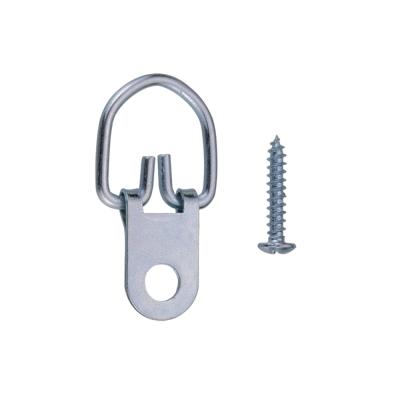 China Durable Galvanized Picture Frame Hanger D-Ring Hooks for sale