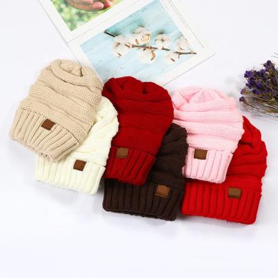 China Women COMMON Warm Winter Hat Sale Various Colors Hat For Winter Warm Fast Delivery Winter Knitted Hat for sale