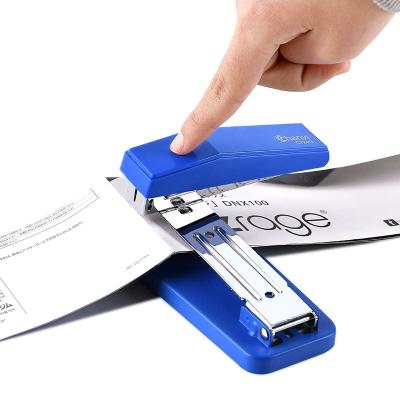 China Factory Supply Eco-friendly Portable Plastic Non-slip Stapler Small Office Binding Stapler for sale