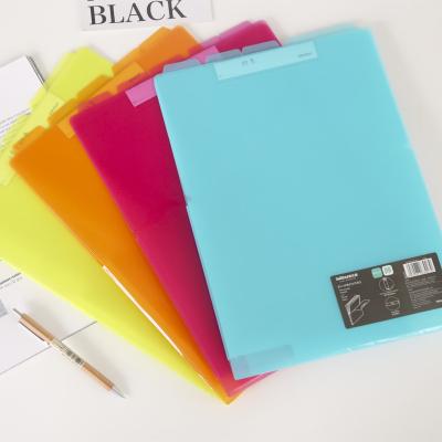 China Super Durable Transparent Binder Folder PP File Package for sale