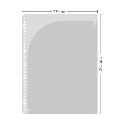 China Stationery Product A4-loose Product A4 Sheet Display Folder Document Office Waterproof Wholesale Folder Cover for sale