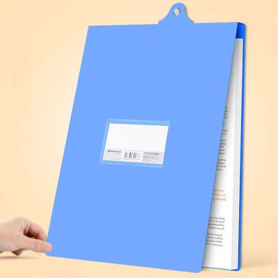 China Durable A4/16k Thickened Wall Mounted Financial Data Plywood Folder Hanging Plastic Document File Folder for sale