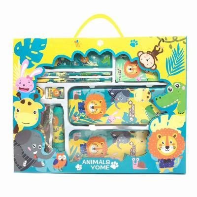 China Eco-Friendly Stationery Wholesale Stationery Set Multifunctional Cute Stationary Children's Day Eco-Friendly Gift Set for sale