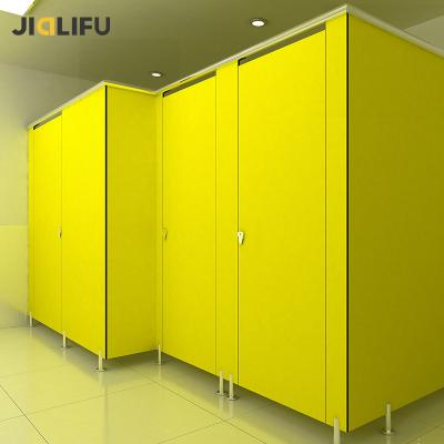 China Jialifu Waterproof Public Phenolic Board Toilet Partition System for sale