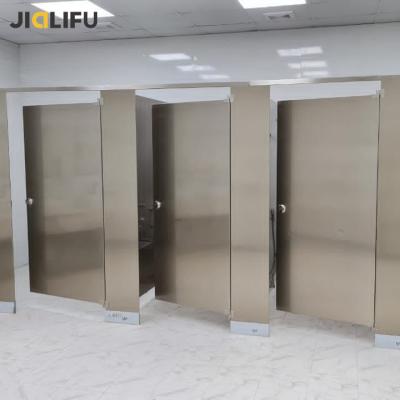 China Waterproof Soundproof Stainless Steel Toilet Partition for sale