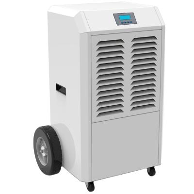 China Hotels 138 Liter Portable Industrial Dehumidifier Adjustable Dehumidifier Commercial for sale