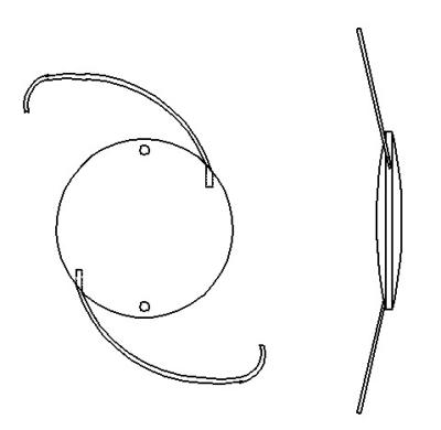 China lente Intraocular da câmara traseiro de 6.5mm à venda