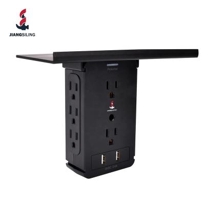 China New Arrival Power AC Outlet USB Wall Charger Outlet Supplement Surge Protector Charging Wall Socket for sale