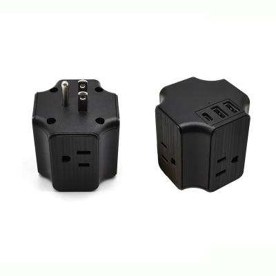 China Designer Outlets USB Power Socket Residential / Multipurpose Cube For C Outlets for sale