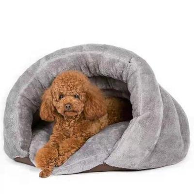 China Sustainable Factory Luxury Waterproof Dog Bed Oxford Customized Kennel Bed Pet Bed Anti Slip Bottom for sale