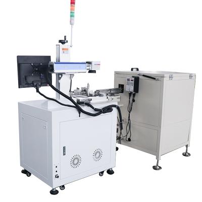 China Fiber Laser Engraving Machine Nameplate Metal Deep Marking Steel Laser Engraving Code Machine Laser Engraving Machine for sale