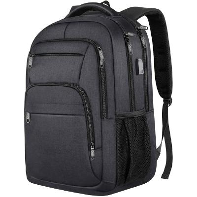 China With USB Fashion Custom Logo Men Laptop Backpacks Oxford 15.6 Computer Backpack  School Bags For College Student for sale