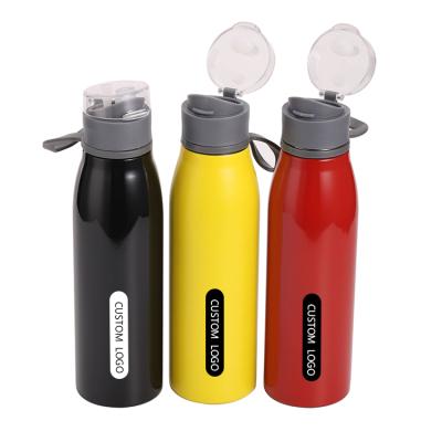 China Logo Sport 500ml Viable Custom Shape Bpa Stainless Steel Double Wall Vacuum Insulated Water Bottle Free Growing Thermos for sale